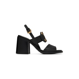 Black Chany Heeled Sandals 231373F125015