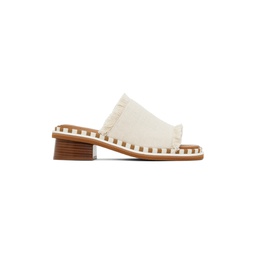 Off White Allyson Heeled Sandals 241373F125022