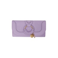 Purple Long Hana Wallet 241373F040006