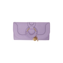 Purple Long Hana Wallet 241373F040006