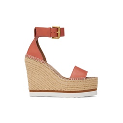 Orange Glyn Espadrille Sandals 231373F125032