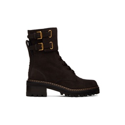 Brown Mallory Boots 231373F113016