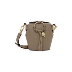 Taupe Joan Box Bag 231373F048010