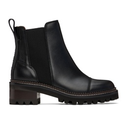 Black Mallory Chelsea Boots 241373F113002