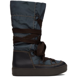Gray Naina Boots 232373F115002