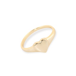 Corazon 18K Gold Vermeil Signet Ring