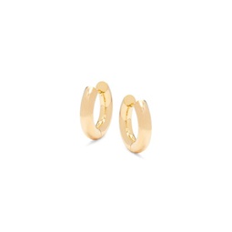 Maia 14K Goldplated Hoop Earrings