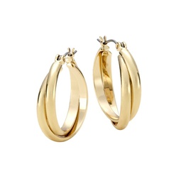 Vera 14K Gold Vermeil Hoop Earrings