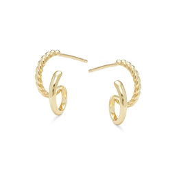 Jerrie 14K Goldplated Earrings