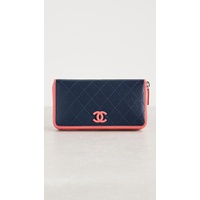 Chanel Zip Around Long Wallet, Quilted