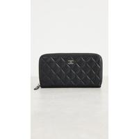 Chanel Zip Wallet, Quilted Lambskin