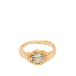 Simuero Faro Ring Green Amethyst