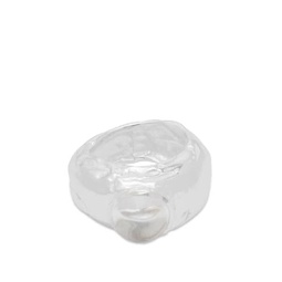 Simuero Fruto Ring Silver & Clear