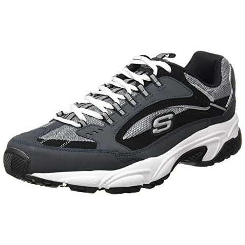  Skechers Sport Mens Stamina Nuovo Cutback Lace-Up Sneaker