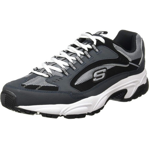  Skechers Sport Mens Stamina Nuovo Cutback Lace-Up Sneaker