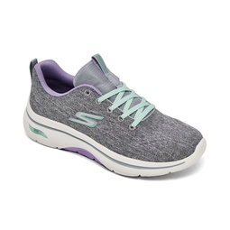 Womens Go Walk Arch Fit 2.0 - Vivid Sunset Walking Sneakers from Finish Line