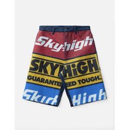 CONSTRUCTION GRAPHIC LOGO SHORTS