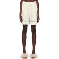 Off-White Pastelle Pyjama Shorts 232031F079015