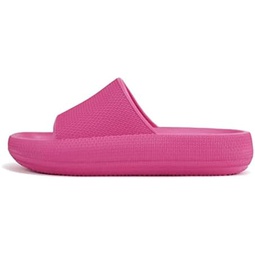 Soda “MARSHMALLOW” ~ Women Feather Recovery Slide Open Toe Lightweight Comfort Cushion Sandal