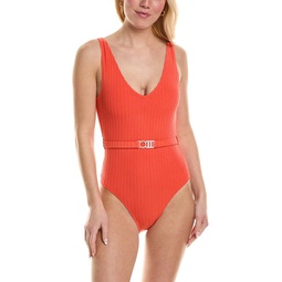 the michelle belted one-piece