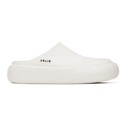White Hardware Loafers 241221M231001