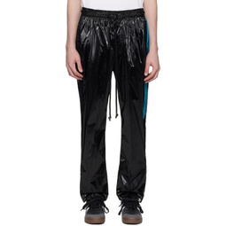 Black adidas Originals Edition Shiny Sweatpants 241699M190005