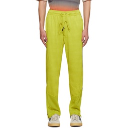 Yellow adidas Originals Edition Sweatpants 241699M190001