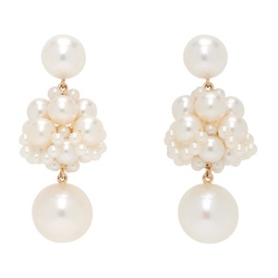 White Dora Perle Earrings 241686F009009