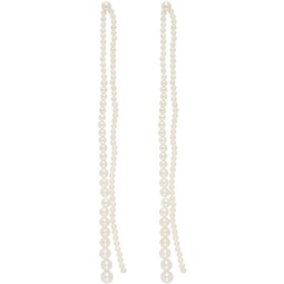 White Promenade de Perles Earrings 231686F009005
