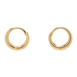 Gold Small Intrinsic Hoop Earrings 241942F022024