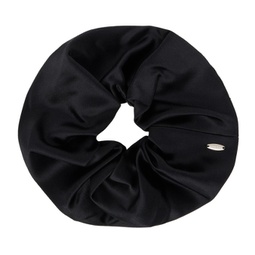 Black Elegant Scrunchie 241942F018005