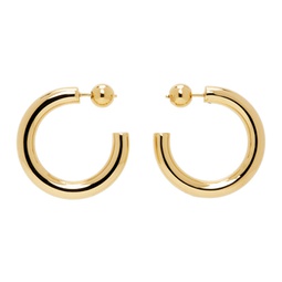 Gold Small Everyday Hoop Earrings 241942F022018