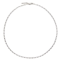 Silver Classic Delicate Chain Necklace 232942F023017