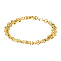 Gold Circle Link Bracelet 232942F020000