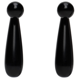 Black Small Angelika Earrings 241942F022000