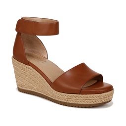 Oakley Ankle Strap Wedge Sandals