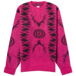 South2 West8 Loose Fit S2W8 Native Jumper Pink