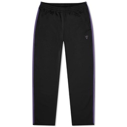 South2 West8 Poly Smooth Trainer Track Pant Black
