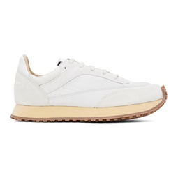 White Tempo Low Transparent Sneakers 241818F128016