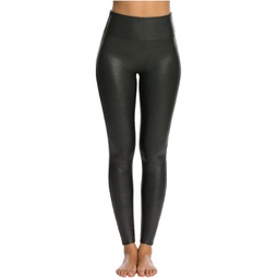 Womens Spanx SPANX Faux Leather Leggings for Tummy Control