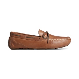 Mens Davenport 1-Eye Deboss Moccasin Boat Shoe