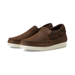 Womens Sperry Moc-Sider Leather/Teddy