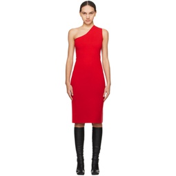 Red Palma Midi Dress 241301F054006