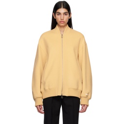 Yellow Double-Faced Bomber Jacket 231301F058003