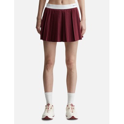 Classic Logo Pleated Skirt