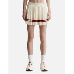 Classic Logo Pleated Skirt