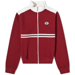 Sporty & Rich x Lacoste Pique Track Jacket Pinot & Farine