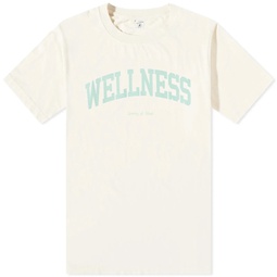 Sporty & Rich Wellness Ivy T-Shirt Cream & Jade