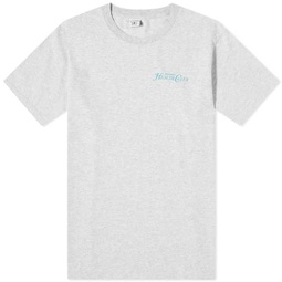 Sporty & Rich Rizzoli T-Shirt Heather Grey & Dolphin