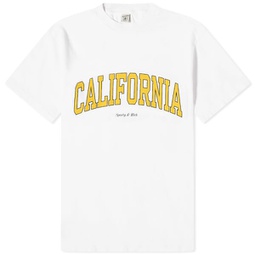 Sporty & Rich California T-Shirt White
